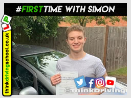 Passed with think driving school in May 2019 and left this 5 star review