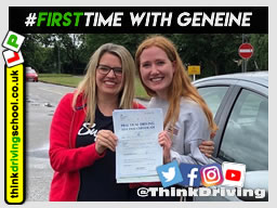 Passed with think driving school in June 2019 and left this 5 star review