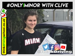 Passed with think driving school in July 2019 and left this 5 star review