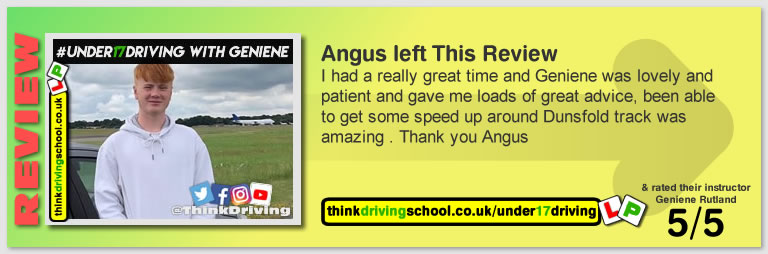 Passed with think driving school in July 2019 and left this 5 star review