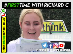 Passed with think driving school in August 2019 and left this 5 star review