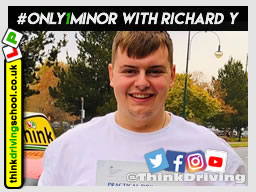 Passed with think driving school in November 2019 and left this 5 star review