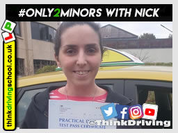 Passed with think driving school in November 2019 and left this 5 star review