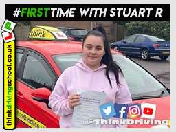 Passed with think driving school in December 2019 and left this 5 star review