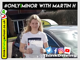 Passed with think driving school in March 2020 and left this 5 star review