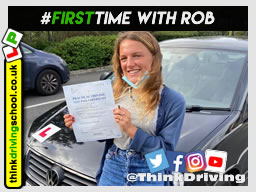 Passed with think driving school September 2020 and left this 5 star review