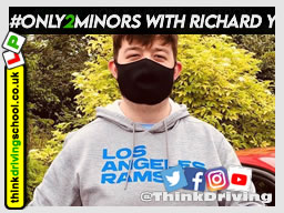 Passed with think driving school June 2021 and left this 5 star review