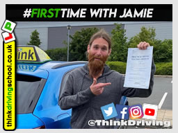 Passed with think driving school June 2021 and left this 5 star review