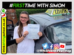 Passed with think driving school July 2021 and left this 5 star review