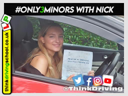 Passed with think driving school July 2021 and left this 5 star review