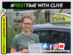 Passed with think driving school July 2021 and left this 5 star review