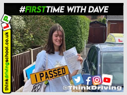 Passed with think driving school August 2021 and left this 5 star review