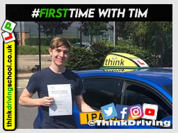 Passed with think driving school August 2021 and left this 5 star review