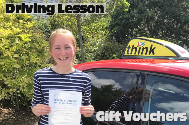 3 Happy under 17 learners after their 2 hour sessions at dunsfoold park with think driving school