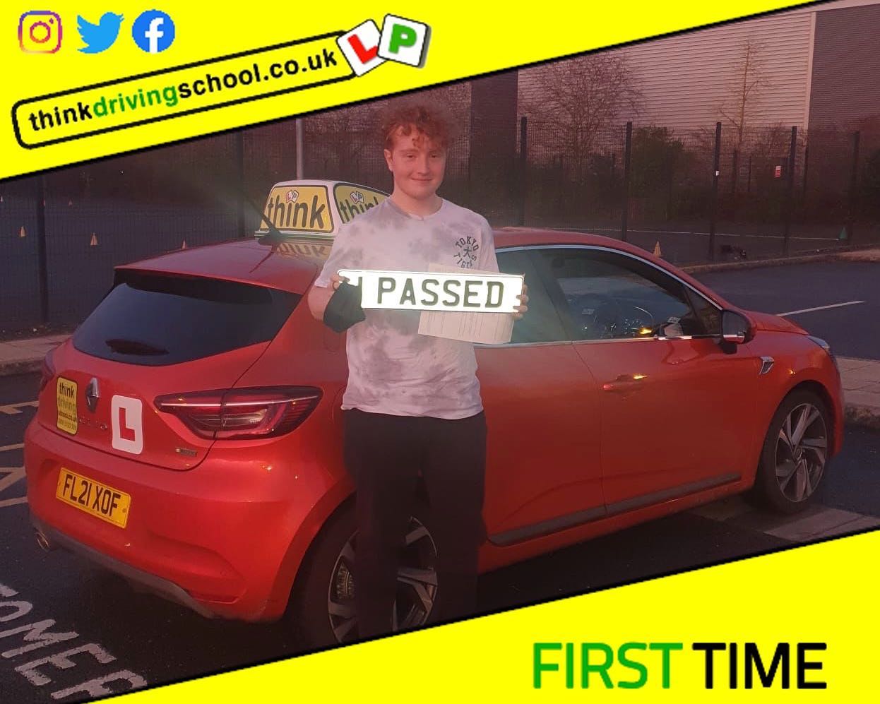 Passed with think driving school December 2021 and left this 5 star review
