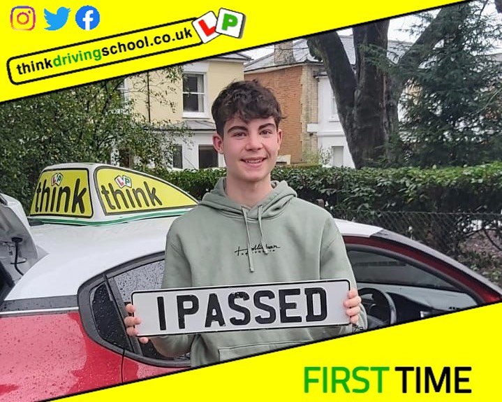 Passed with think driving school December 2021 and left this 5 star review