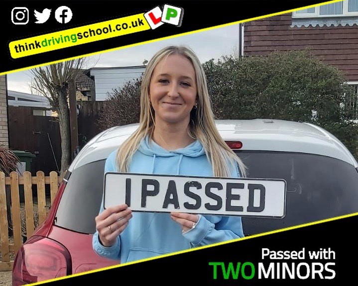 Driving School Bracknell pass Photo Passed with think driving school February 2022 and left this 5 star review