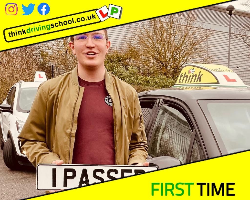 Driving School Bracknell pass Photo Passed with think driving school January 2022 and left this 5 star review