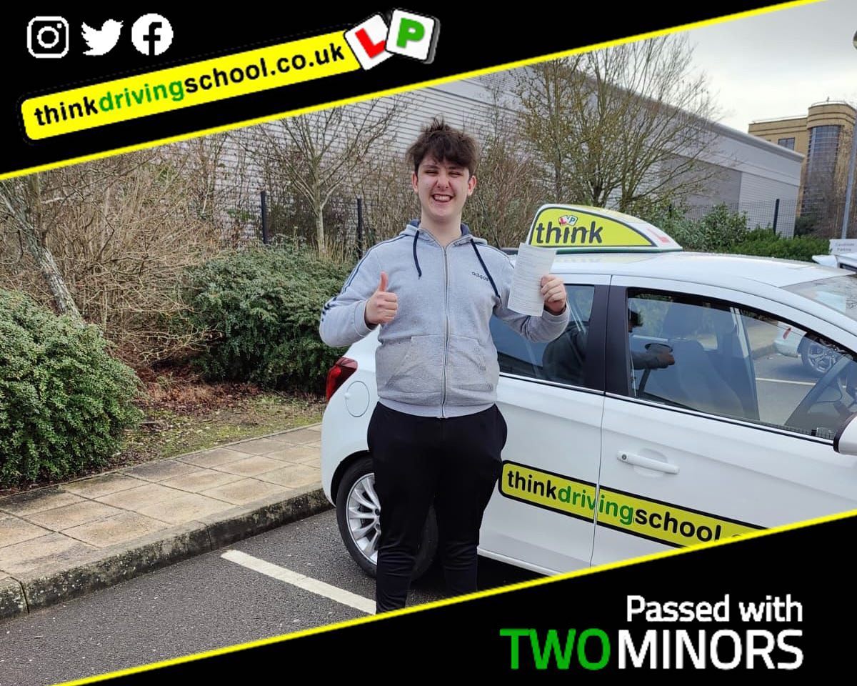 Driving School Bracknell pass Photo Passed with think driving school January 2022 and left this 5 star review