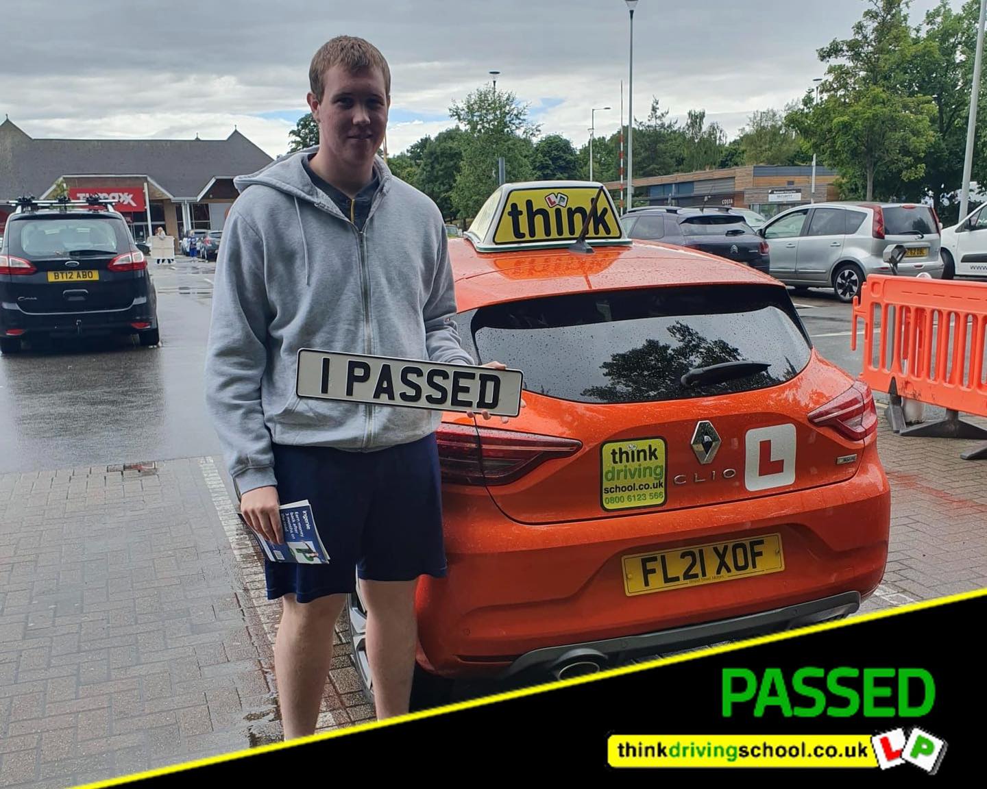 Driving School Bracknell pass Photo Passed with think driving school MAY 2022 and left this 5 star review
