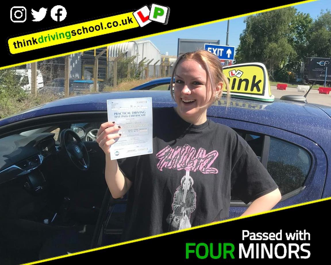 Driving School Bracknell pass Photo Passed with think driving school MAY 2022 and left this 5 star review