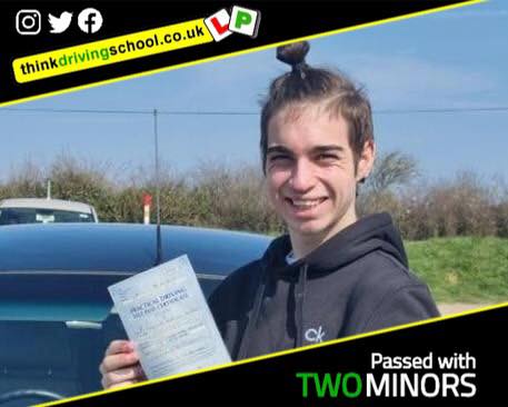 Driving School Bracknell pass Photo Passed with think driving school March 2022 and left this 5 star review