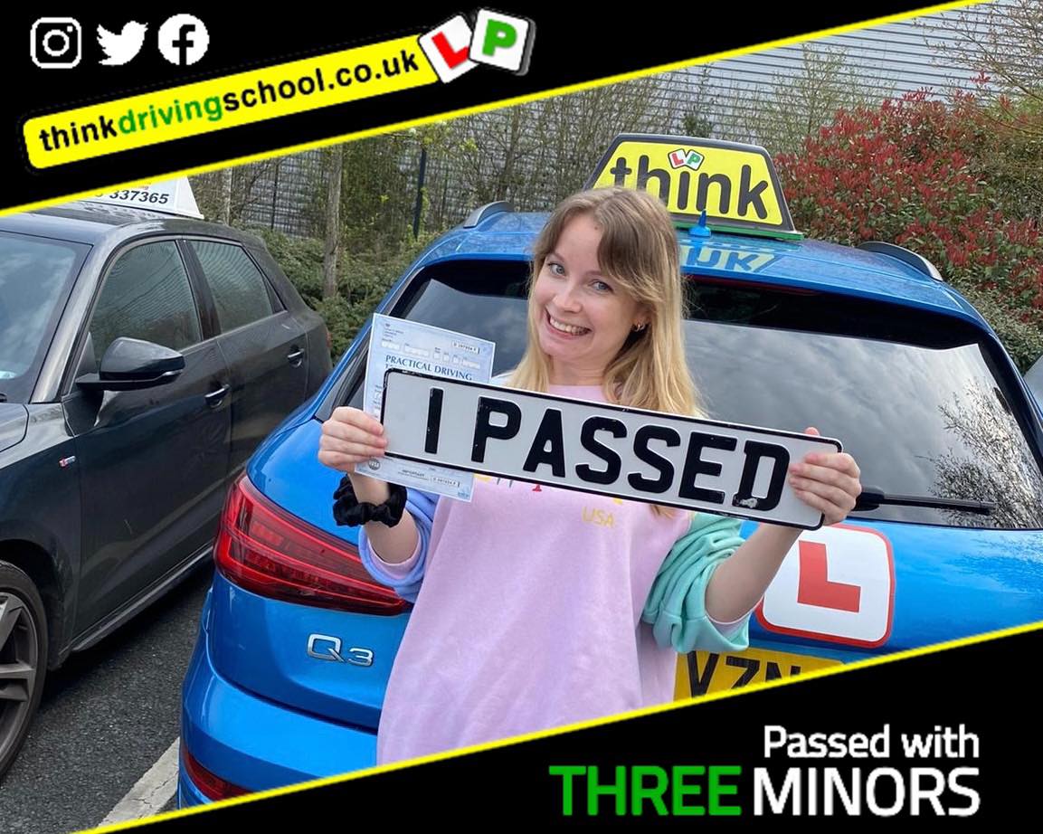 Driving School Bracknell pass Photo Passed with think driving school March 2022 and left this 5 star review