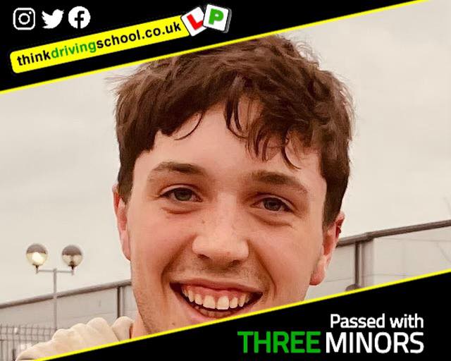Driving School Hampshire pass Photo Passed with think driving school November 2022 and left this 5 star review