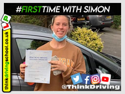 Passed with think driving school October 2021 and left this 5 star review