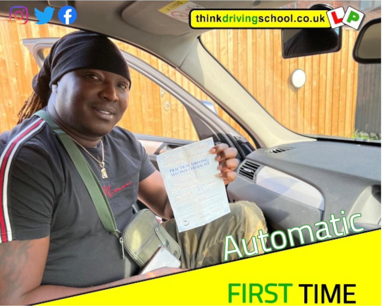 Driving School Malvern pass Photo Passed with think driving school September 2022 and left this 5 star review