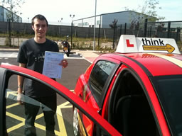 daniel hindhead  happy with think driving school