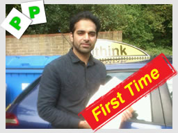 passed taxi test with think driving school woking