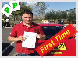 High Wycombe drivng school passed first time