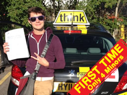 Jessica bracknell happy driving school lesson learner