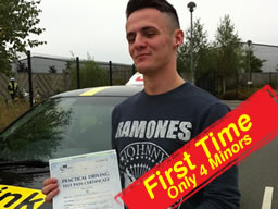 Jessica bracknell happy driving school lesson learner