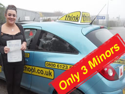 Jessica bracknell happy driving school lesson learner
