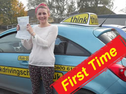 Jessica bracknell happy driving school lesson learner