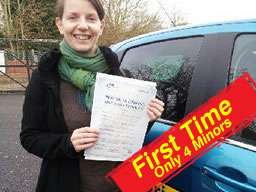 Happy learner that passed in 2012 with think drivng school