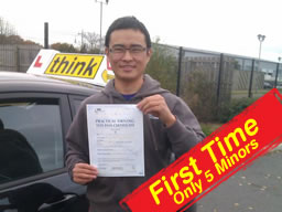 Jessica bracknell happy driving school lesson learner