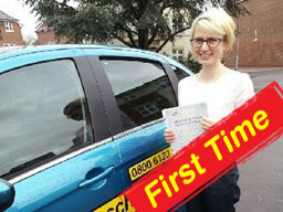 Happy learner that passed in 2012 with think drivng school