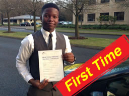 Jessica bracknell happy driving school lesson learner