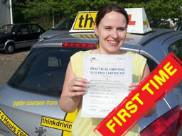 Jessica bracknell happy driving school lesson learner
