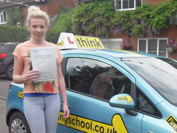 Jessica bracknell happy driving school lesson learner