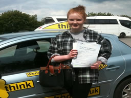 Jessica bracknell happy driving school lesson learner