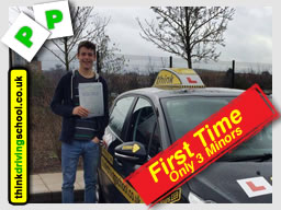 happy think driving school learner from guildford