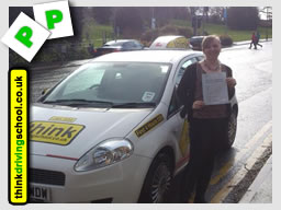 Tom left this tweet after driving lessons from pete labrum in yateley