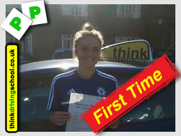passed with think driving school aldershot