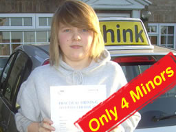 alex from haslemere passed with zero minors after drivng lessons from rob evamy