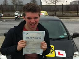 WELL DONE to Sam from Lindford who PASSED today with only 4 minors after taking lessons with Doug edwards