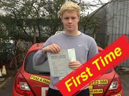 alex from haslemere passed with zero minors after drivng lessons from rob evamy